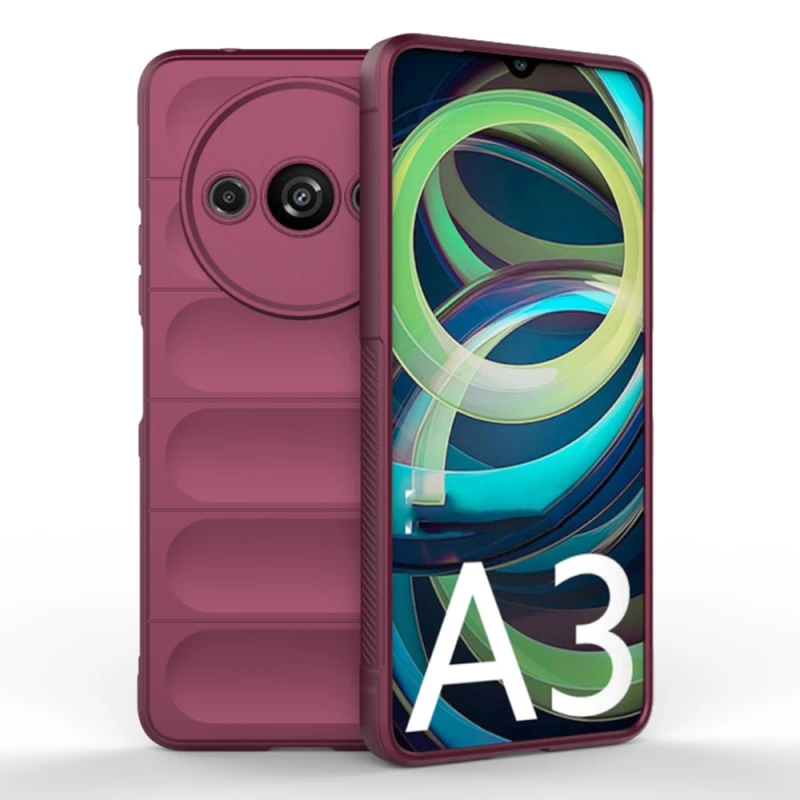 Techsuit Case for Xiaomi Redmi A3 - Techsuit Magic Shield - Bordeaux 5949419114005