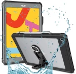 ShellBox Case for iPad 10.2" (2019 / 2020 / 2021) - ShellBox Waterproof IP68 - Black 5949419138933