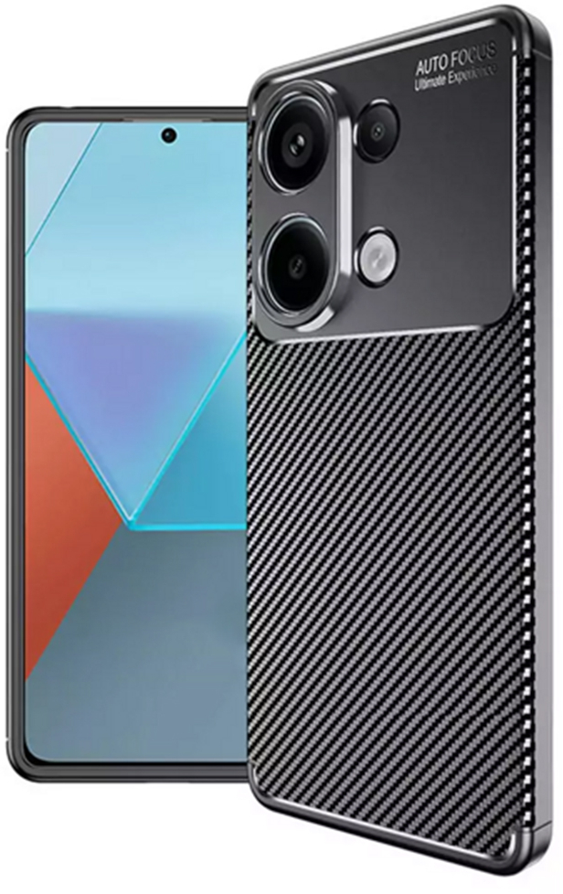 Techsuit Case for Xiaomi Redmi Note 13 Pro 4G / Poco M6 Pro 4G - Techsuit CarbonFiber - Black 5949419161238