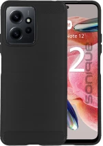Θήκη Σιλικόνης Sonique Carbon Brushed Xiaomi Redmi Note 12 4G Μαύρο 5210312021289