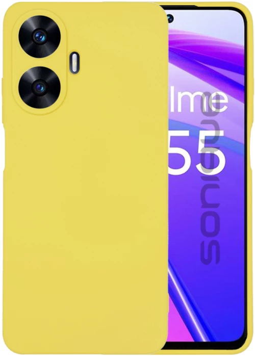 Θήκη Σιλικόνης My Colors Sonique Realme C55 Κίτρινο 5201101931698