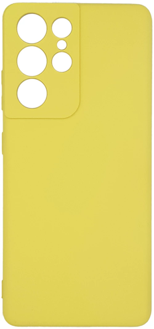 Θήκη Σιλικόνης My Colors Sonique Samsung Galaxy S21 Ultra Κίτρινο 5201101687885