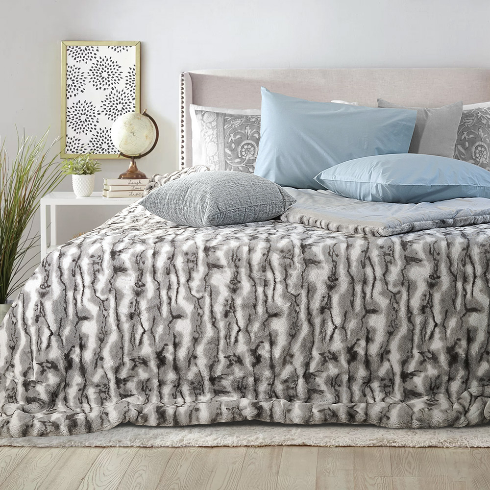 ΚΟΥΒΕΡΤΟΠΑΠΛΩΜΑ ROYAN 220X240 GREY