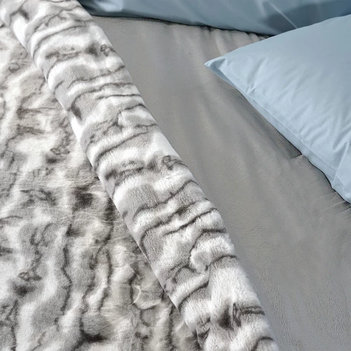 ΚΟΥΒΕΡΤΟΠΑΠΛΩΜΑ ROYAN 220X240 GREY