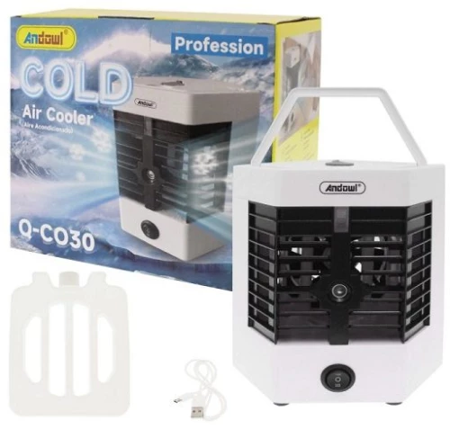 Φορητό mini air cooler υγραντήρας με 2 λειτουργίες Andowl Q-C030
