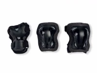 Rollerblade Παιδικά Προστατευτικά 3τμχ - Μαύρο Χρώμα (Μαύρο), Μέγεθος (x Small)