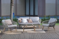 Finch-2 Lounge Set - Ξύλο