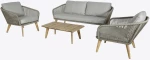 Finch-2 Lounge Set - Ξύλο