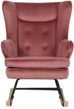 LIBERTA ROCKER ΠΟΛΥΘΡΟΝΑ ΚΟΥΝΙΣΤΗ ΡΟΖ 71x86xH102cm