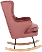 LIBERTA ROCKER ΠΟΛΥΘΡΟΝΑ ΚΟΥΝΙΣΤΗ ΡΟΖ 71x86xH102cm