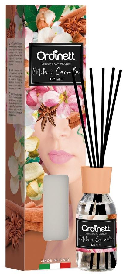 ΔΙΑΧΥΤΗΣ ΑΡΩΜΑΤΟΣ 125ml APPLE & CINNAMON - GIOSTYLE