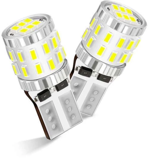 Λάμπες Αυτοκινήτου T10 Canbus LED 6500K Ψυχρό Λευκό 12V/24V 3W 30 SMD 2τμχ W16944