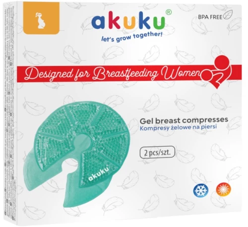 Akuku Επιθέματα Στήθους Gel Hot/Cold A0534