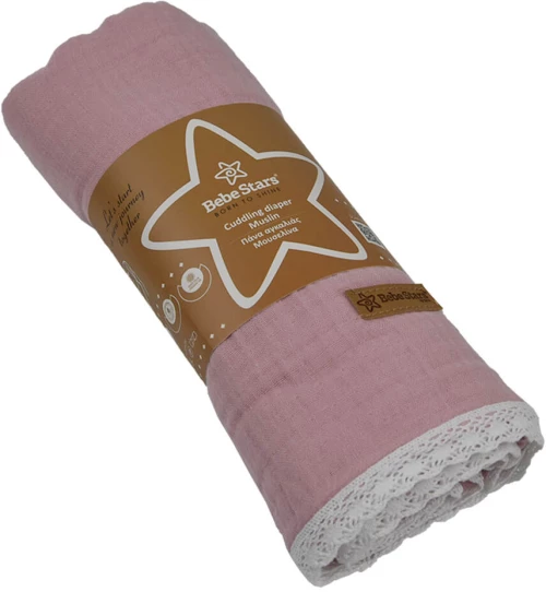Bebe stars Πάνα Aγκαλιάς Μουσελίνα Swan 3146