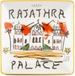 Ginori 1735 Porcelain Squared Vide Poche Profumi Luchino Rajathra Palace