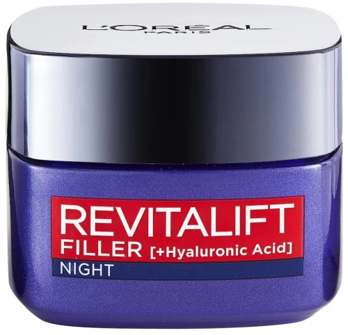 L'Oréal - Revitalift Filler [HA] Night Cream 50 ml / Beauty