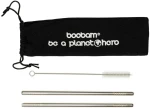 boobamstraw metal wide καλαμάκια Χ2