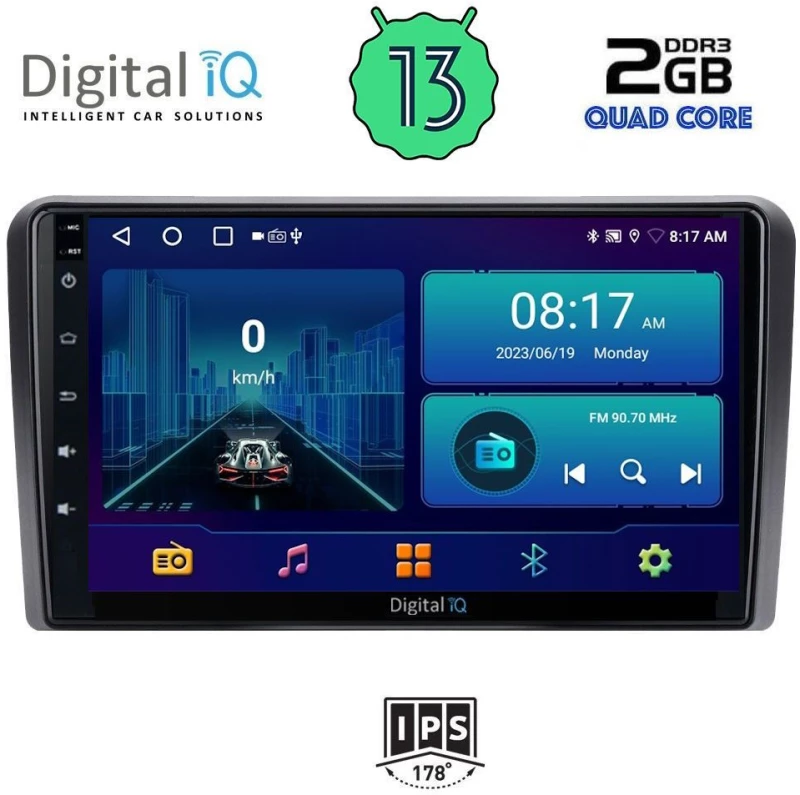 DIGITAL IQ BXB 1695_GPS (9inc)  MULTIMEDIA TABLET OEM για SUZUKI VITARA mod. 2000-2005