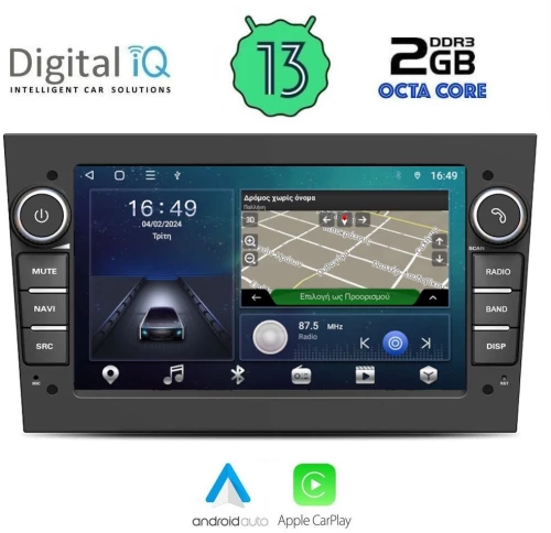 DIGITAL IQ ZSF 519_CPA (7" DECK) MULTIMEDIA for OPEL ALL mod. 2004-2014