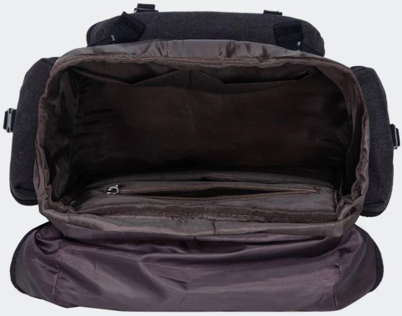 KAUKKO BACKPACK  - K1018-BLACK CANVAS