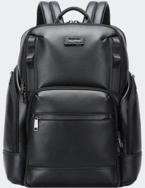 BOPAI ORBIT LEATHER BACKPACK ΣΑΚΙΔΙΟ 15.6΄΄ - 61-123511-BLACK