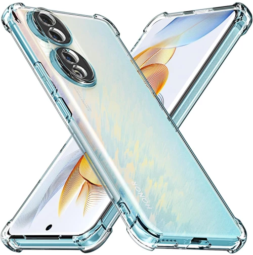 Techsuit - Shockproof Clear Silicone - Honor 90 Pro - Clear