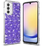 Techsuit - Sparkly Glitter - Samsung Galaxy A25 5G - Purple