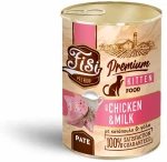 Fisi Cat Kitten Πατέ Κοτόπουλο με Γάλα 400gr