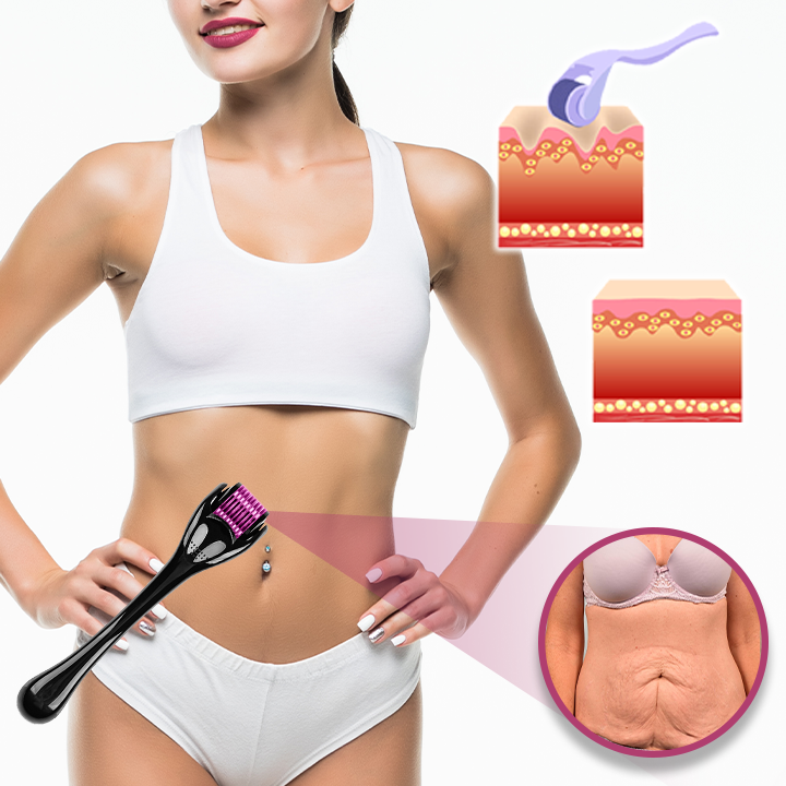 Κύλινδρος μασάζ αντιμετώπισης Τριχόπτωσης και  Ραγάδων