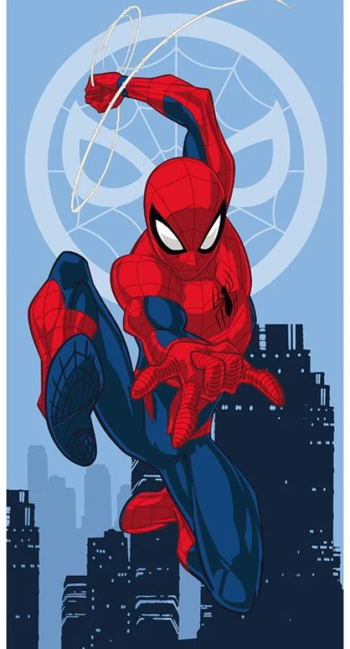 Πετσέτα Θαλάσσης Spiderman 70x140 βαμβακερή Borea
