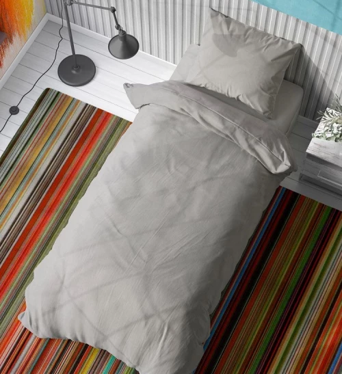 Σεντόνι Μονό (160x240) Solid 496 Elephant βαμβακερό DimCol