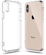 iPhone X/Xs Transparent Case with Camera Protection