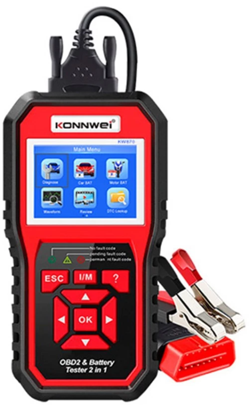 Konnwei KW870 Διαγνωστικό Αυτοκινήτου Ψηφιακό OBD 2 με Καλώδιο