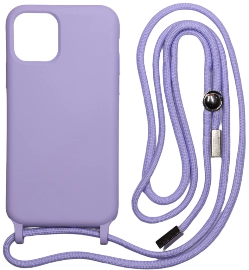 Technovo Silicone Case Lace Apple iPhone 11 Pro Max Λιλά