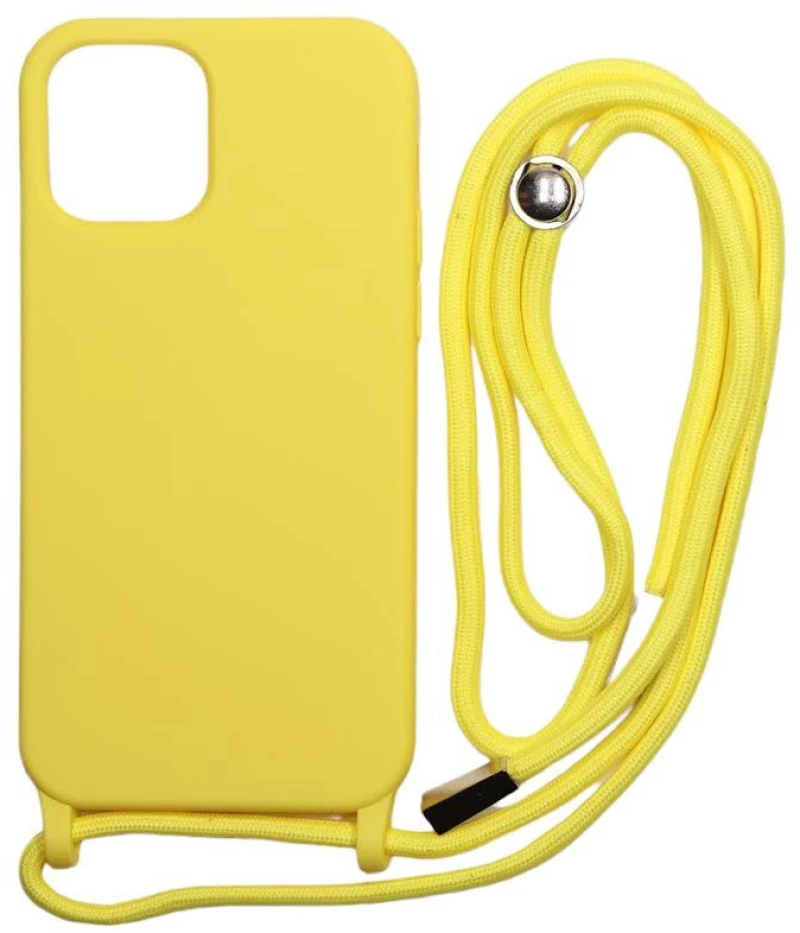Technovo Silicone Case Lace Apple iPhone 14 Pro Κίτρινη