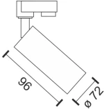 Spotlight SPOT ΡΑΓΑΣ GU10 (6546)