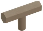 Roline 535 Πόμολο Επίπλου από Ζάμακ Cemento 50x12mm