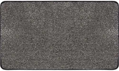 Χαλί κουζίνας polyester/καουτσούκ μαύρο 50X80cm