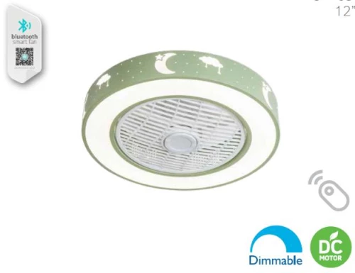ΑΝΕΜ/ΡΑΣ ΜΠΛΑΦΟΝΙΕΡΑ&ΤΗΛ. led 35W MENTA