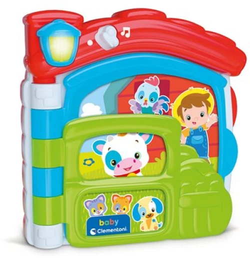 As Company Baby Clementoni Βρεφικό Εκπαιδευτικό Βιβλιαράκι | As - 1000-63723