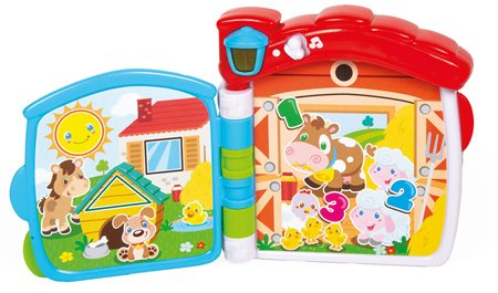 As Company Baby Clementoni Βρεφικό Εκπαιδευτικό Βιβλιαράκι | As - 1000-63723