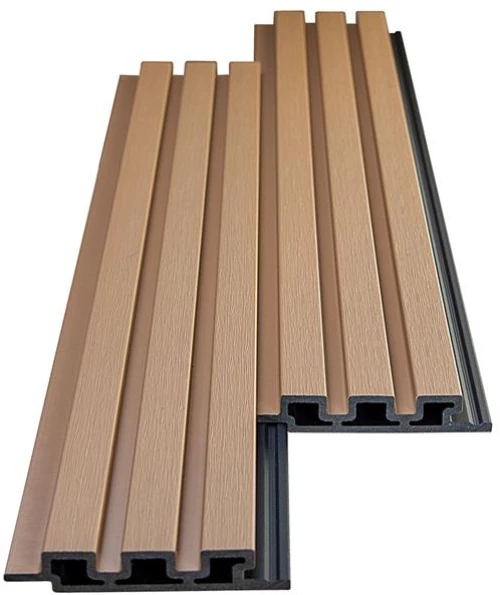 WPC PANEL 2ης ΓΕΝΙΑΣ ΜΕ 3D ΠΗΧΑΚΙΑ 25/147.5mm OAK 5580 NewPlan