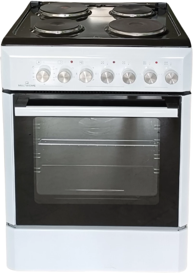 MULTIHOME ΚΟΥΖΙΝΑ ΗΛΕΚΤΡΙΚΗ MULTIHOME MH-6152 ΛΕΥΚΟ ΜΑΥΡΟ 60cm 930-002-6152