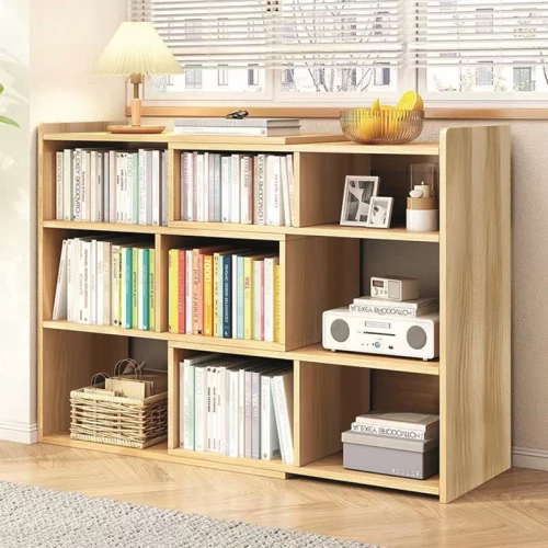 WOODWELL MULTI Βιβλιοθήκη πολλαπλών διαστάσεων, Απόχρωση Sonoma 80/150x24x90cm ΕΟ302,1