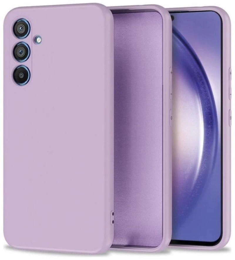 Samsung A55 Θήκη Σιλικόνης Λιλά