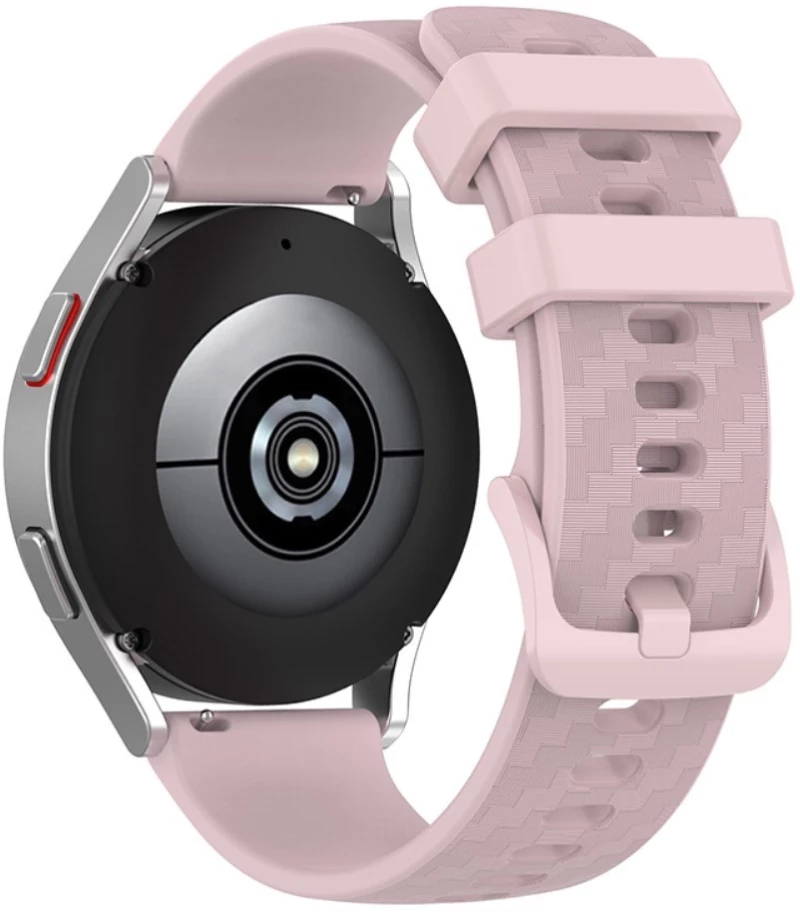 Λουράκι Σιλικόνης για Ρολόγια Fits all 20mm-Pink Carbon OEM