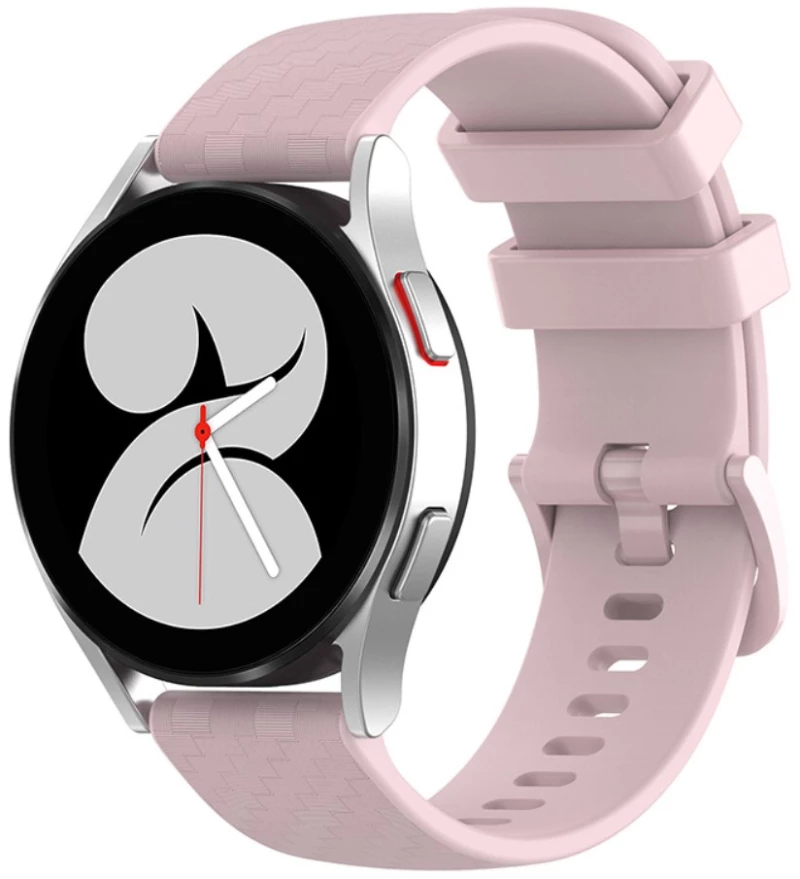 Λουράκι Σιλικόνης για Ρολόγια Fits all 20mm-Pink Carbon OEM
