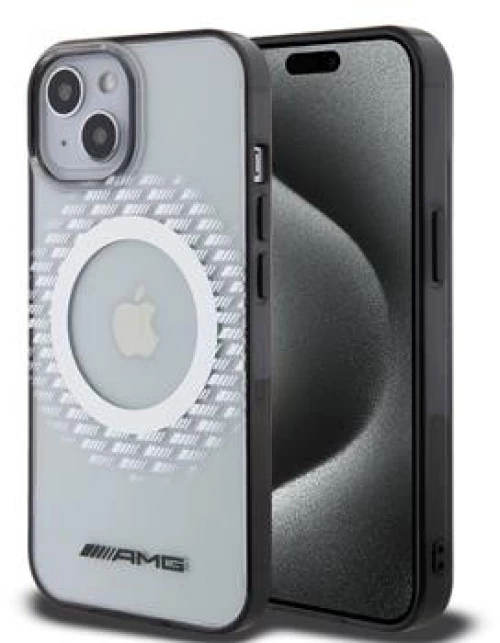 AMG® Rhombuses MagSafe Θήκη για iPhone 15-Transparent