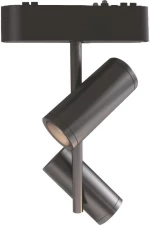 Adeleq Σποτ Ράγας Mini Ντιμαριζόμενο LED 2x8W 40VDC 15° 4000K Μαύρο 22-26161511