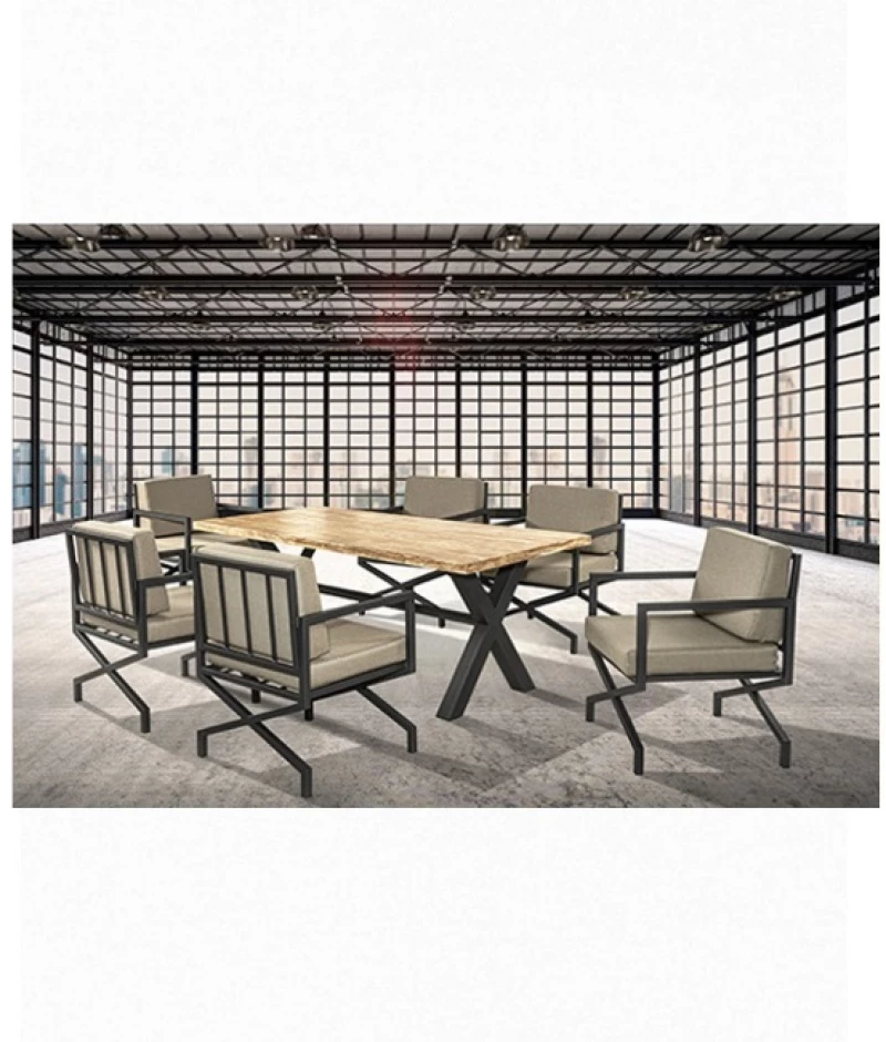 Jolie/P, COM Armchair - Μέταλλο - 63x68.5x87 cm